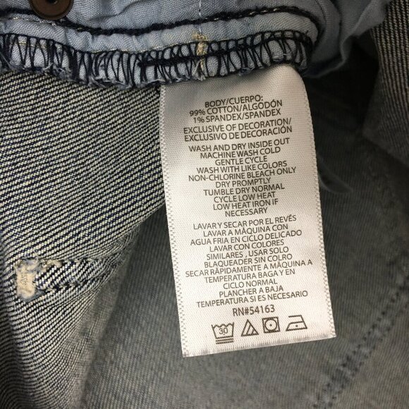 Calvin Klein Women's Straight Leg Jeans High Rise Stretch size 8 length 29" - Picture 8 of 9